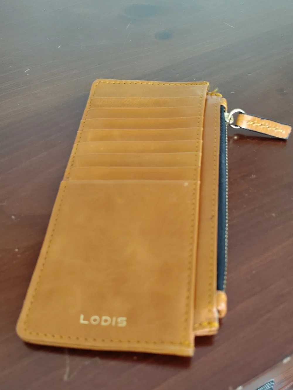 Lodis Long Stacker Leather Wallet Card Holder